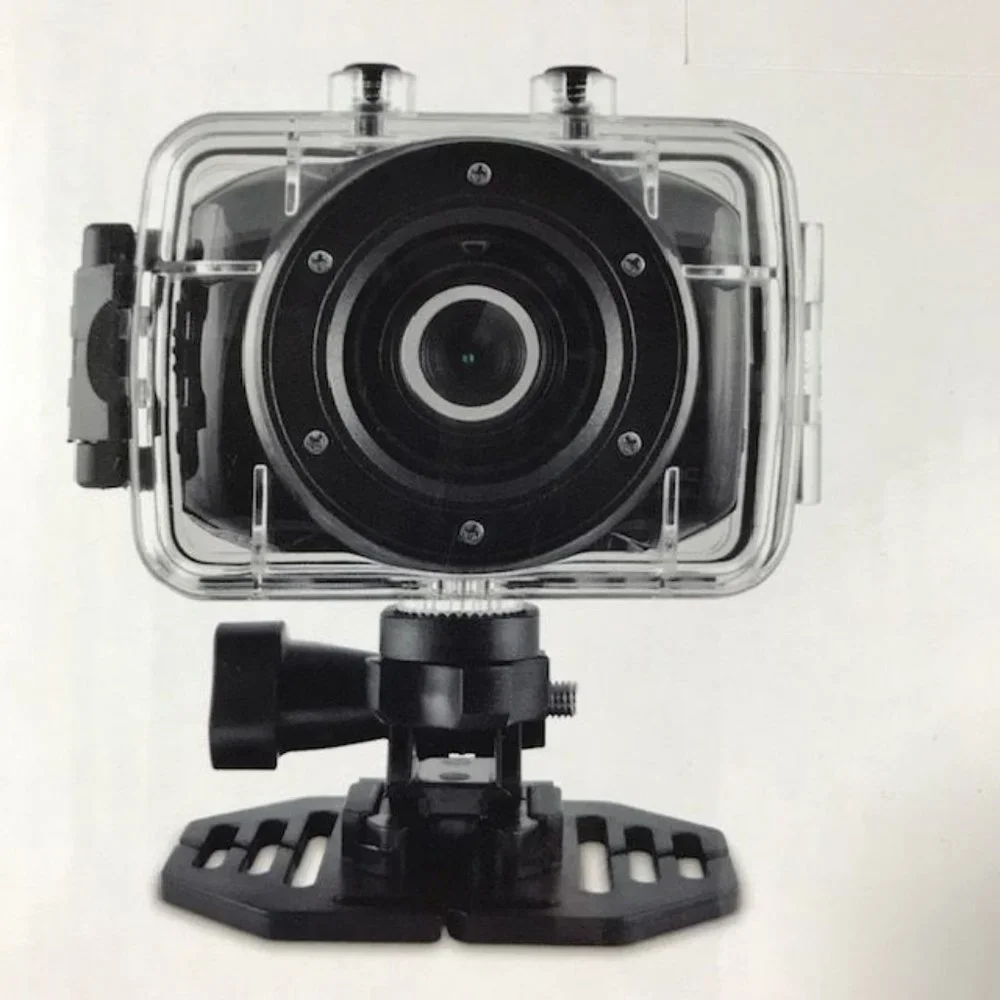 HOST PICK! Ematic HD High Speed Action Cam w/ Waterproof Case + Helmet Mount